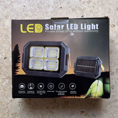 Lámpara led solar - Img 118418912