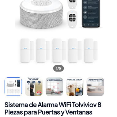 Sistemas de cámaras de seguridad, vigilancia y alarma, varios modelos - 3/6