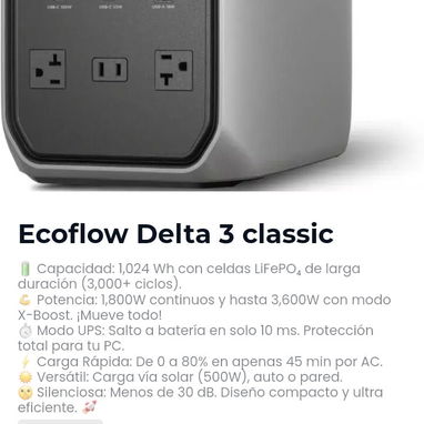 Ecoflows y Baterías - Img 122673538