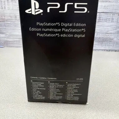 Sony PS5 PlayStation 5 Digital Edition CFI-2015 825GB 4K HDR w/ DualSense - 3/3