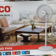 Ventilador de 14" RECARGABLE marca saco - Img 56220583