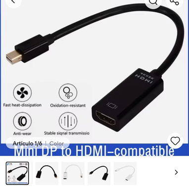 Se vende conmutador HDMI, cable para routers, adaptador HDMI, VGA, mini display port, fuente de alimentación - Img 121022336