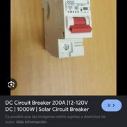 Breaker 200a dc 1p - Img 55883867