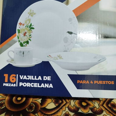 Vajilla de porcelana de 16 piezas - 2/2