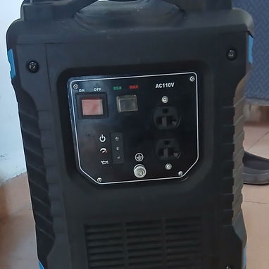 Planta Q7 2050w de gasolina, con instalación a gas de la calle - 4/4