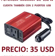 EXCELENTE INVERSOR DE 12V a 110V (150W) - Img 49264428
