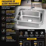 ‼️FREGADERO DE ACERO INOXIDABLE‼️ - Img 55517106