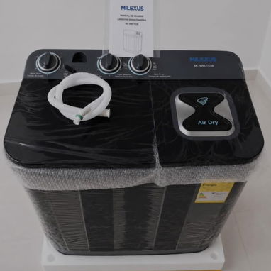 [LAV]💐Lavadoras Milexus de 7 Kg (180 usd)en color negro - 2/2