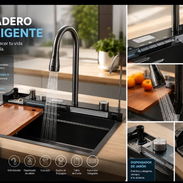 Fregadero multifuncional de cocina moderno - Img 56304150