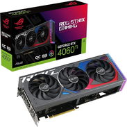 Estado impecable ASUS ROG Strix GeForce RTX™ 4060 Ti Edición OC Tarjeta Gráfica para Juegos (PCIe 4.0, 8GB GDDR6, DLSS 3 - Img 56133586