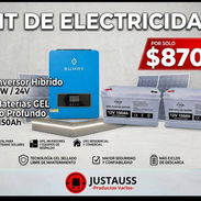 Inversor 3.6kwh con 2 batería de 150Ah - Img 58096788
