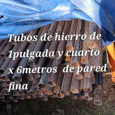 Venta de tubos garbanisado y de hierro - Img 116426860