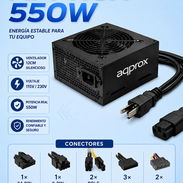 Fuente de Poder de PC APPROX 550W 🔌⚡ 🏠 35 USD - Img 56655407