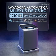 Lavadora Automática MILEXUS 7.5 kg - Img 57099703
