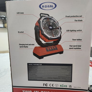 Vendo ventilador recargable - Img 123215195