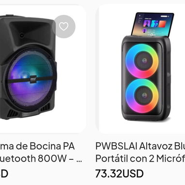 Bocinas y altavoces - 2/3