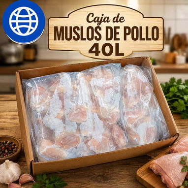 CAJA DE POLLO MUSLO CONTRAMUSLO 40 LIBRAS 40 USD - 2/3