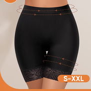 Fajas moldeadoras con cintura alta y bordo de encaje, levanta gluteos. Precio por unidad - Img 53073505