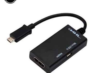 Adaptador micro USB a HDMI por cable 14 USD - Img 68544880