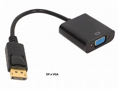 Adaptador HDMI a VGA o DP a VGA nuevos ...53716012 - Img 66088807