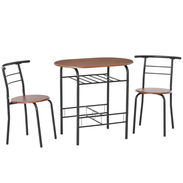 Conjunto de Mesa Moderna con 2 Sillas - Img 55663768