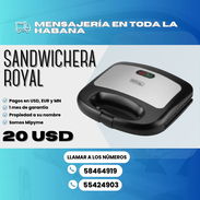 Sandwichera - Tostadora ✅ ROYAL 💲20 USD - Img 49606122