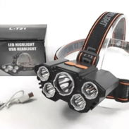 Mini linterna recargable de cabeza de 5 led - Img 55929045