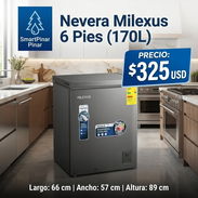 Nevera Milexus de 6 pies - Precio: 325 USD - 1 mes de garantía - Img 57857337