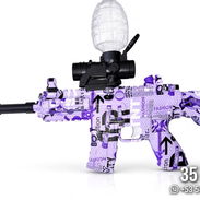 Ametralladora M416 de idrogel disparan duroooo traen todo lo de la foto video por Whatsapp - Img 56999852