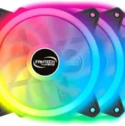 JUEGOS DE 3 120MM FANES NEGROS ARGB  SAMA ARGB CON MANDO Y CAJITA - Img 49064984