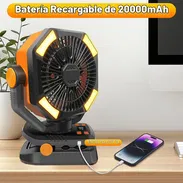Ventilador recargable 20000mha (Color: VERDE) - Img 57721144