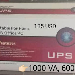 Backup, marca SUN, 650VA/390W y 1000VA/600W, 4 tomas con respaldo, factura, garantía y mensajería gratis,📞👉🏻 58684483 - Img 116494949