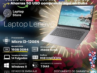 Laptops nuevas con garantía - Img 66550391
