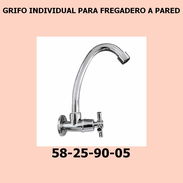GRIFO INDIVIDUAL PARA FREGADERO A PARED - Img 55729051