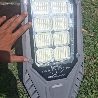 LÁMPARAS RECARGABLES SOLARES DE 800 WATT'S C2 CON PANEL SOLAR 💯 - 3/5