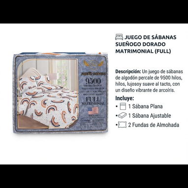 SET DE SÁBANAS Y FUNDAS DE ALGODÓN - Img 125778170