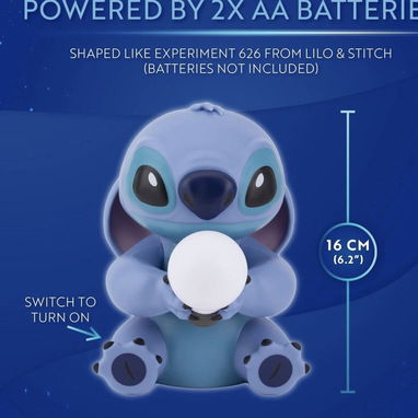 Lámpara de Stitch para mesita de noche - Img 107553438