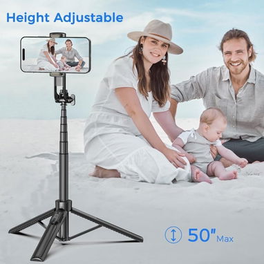 Accesorio Liphisy PT01 para teléfonos y cámaras - Trípode selfie portátil para fotos y video🌐 - Img 127568530