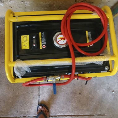 Planta electrica de 3500W (  encendido por yoyo)ya tiene la adaptación para gas - 6/7