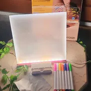 Pizarra mágica con led ( Mide 20*20cm) Precio: 10usd - Img 56519880