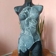 Torso femenino Ornamental. Arte con Rostros. - Img 57712698