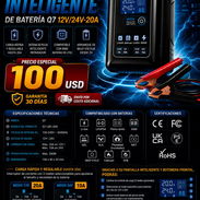 ⚡CARGADOR ⚡ DE BATERÍA 12V/24V-20A Q7-LBC-20A. MENSAJERÍA CON FACTURA Y GARANTÍA. 📲 54833699 - Img 56005047