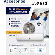 Split 1 Tonelada Con Montaje Incluido 2 Años De Garantía - Img 55775726