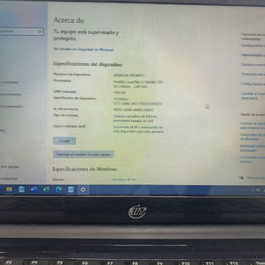 💻Laptop VIT, procesador Core i3 -4000 a 2.4ghz, 320 GB de disco duro,4 GB de RAM. La batería 🪫 no le funciona,54942950 - Img 124875067