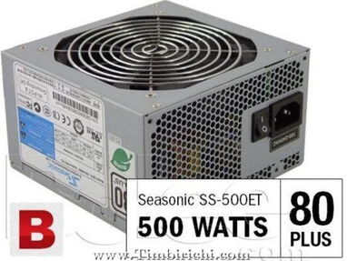 FUENTE DE PC SEASONIC 500Watt-70Amp 80 PLUS BRONZE|PFC|4 SATAS|Nueva-0KM_SUPER BUENA - Img main-image