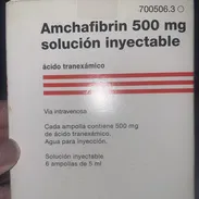 Acido tranexamico ampulas{6} 5000 la Caja de 6 - Img 54063883