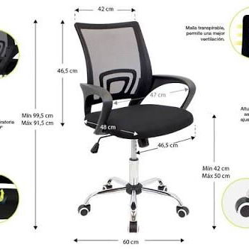 SILLAS EJECUTIVAS, DE ESCRITORIO, ERGONÓMICAS - 5/5