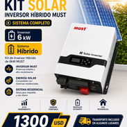 🔥 MUST 6kW Híbrido Solar: ¡Energía que Ahorra, Garantía y Stock Limitado! - Img 56363084