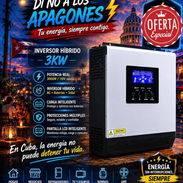 ➡️ Inversor hibrido de 3 kw. 760 usd con factura ME. - Img 55804308