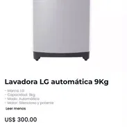 Lavadora lg 9k sellado caja - automática  garantía somos tienda otros modelos - Img 56872224
